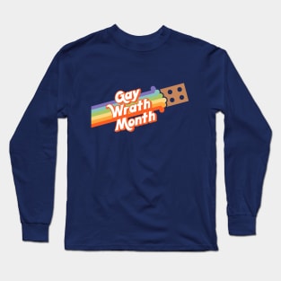 Gay Wrath Month (Pride Brick) Long Sleeve T-Shirt